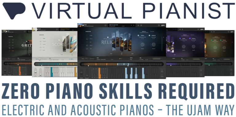uJAM – Virtual Pianist 1.4.1 VSTi, VSTi3, AAX (x64) + Library