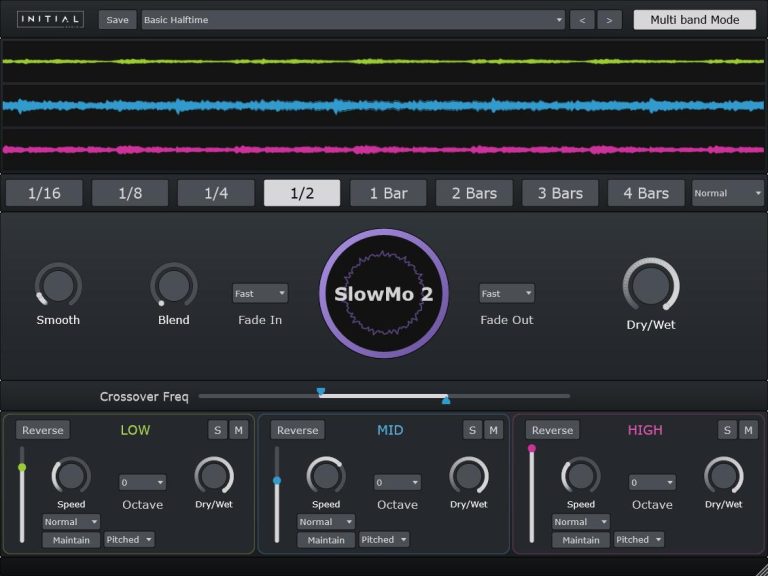 Initial Audio – SlowMo 2 v.2.0.1 VST3, AAX x64