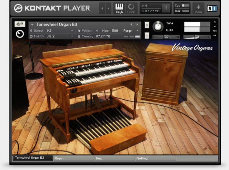 Vintage Organs 1.5.3 Full + Update KONTAKT