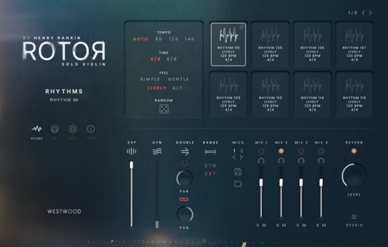 Westwood Instruments – ROTOR Solo Violin KONTAKT